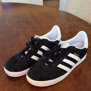 Adidas Gazelle Black White Sneakers